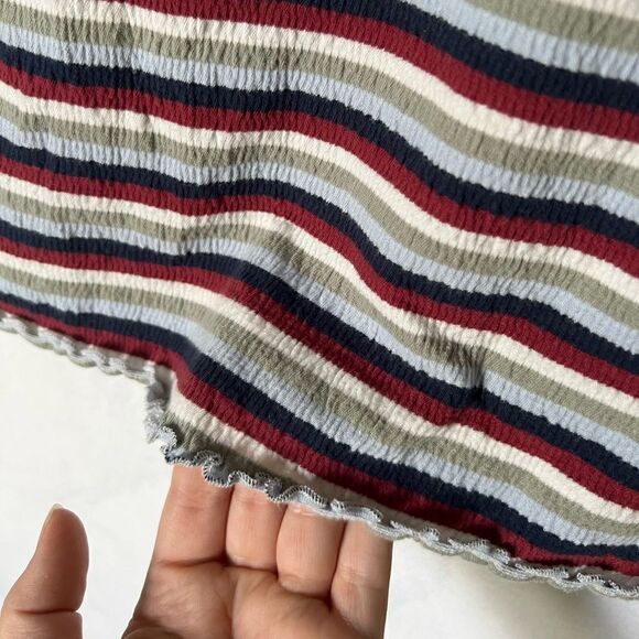 American Eagle striped baby tee size M - Picture 6 of 7